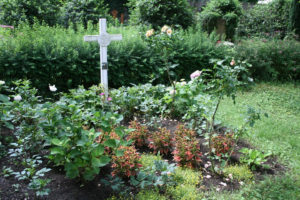 Grabtstätte auf dem Bergäcker-Friedhof in Freiburg